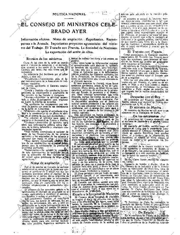 ABC MADRID 23-05-1926 página 21