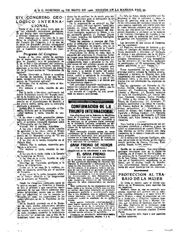 ABC MADRID 23-05-1926 página 32