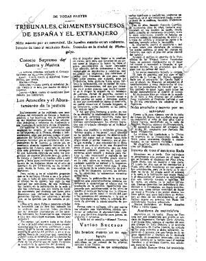ABC MADRID 23-05-1926 página 33