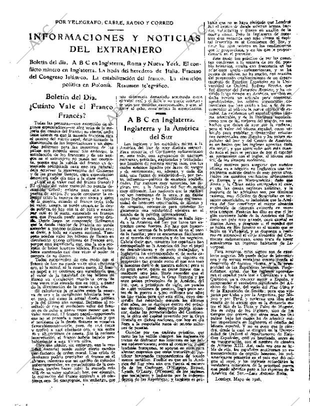 ABC MADRID 23-05-1926 página 35