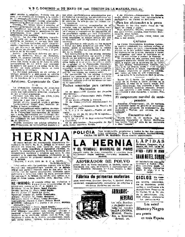 ABC MADRID 23-05-1926 página 41