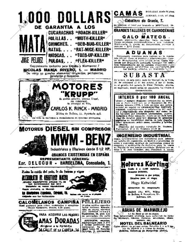 ABC MADRID 23-05-1926 página 50