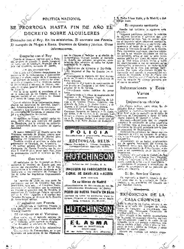 ABC MADRID 25-05-1926 página 15