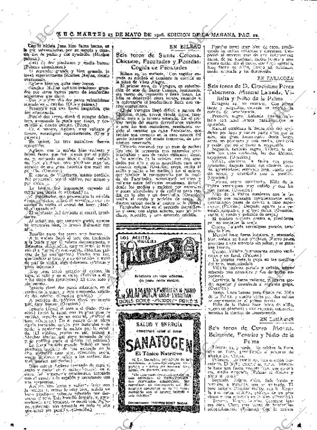 ABC MADRID 25-05-1926 página 22