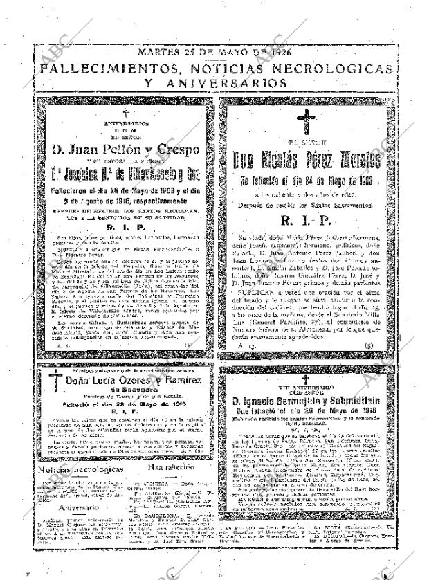 ABC MADRID 25-05-1926 página 39