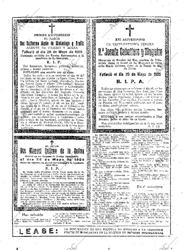 ABC MADRID 25-05-1926 página 40