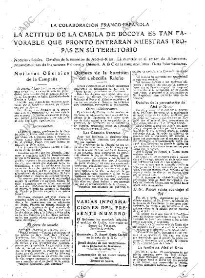 ABC MADRID 29-05-1926
