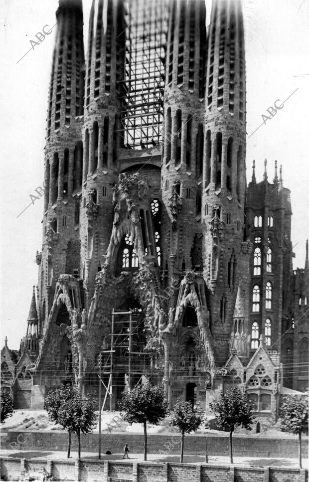 Estado de las obras de la Sagrada Familia