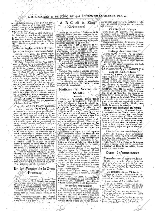 ABC MADRID 01-06-1926 página 12