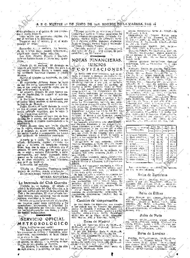 ABC MADRID 01-06-1926 página 26