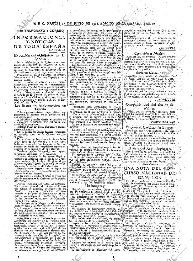 ABC MADRID 01-06-1926 página 30
