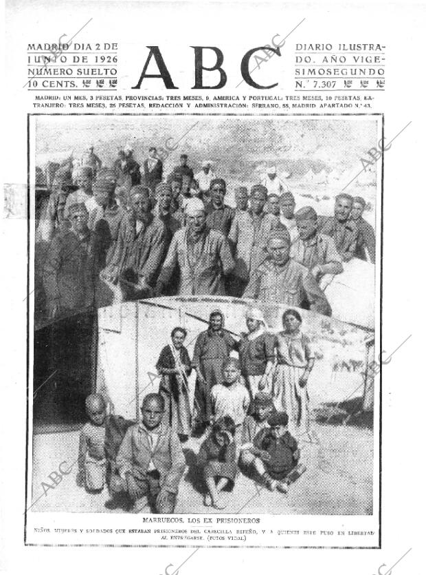 ABC MADRID 02-06-1926 página 1