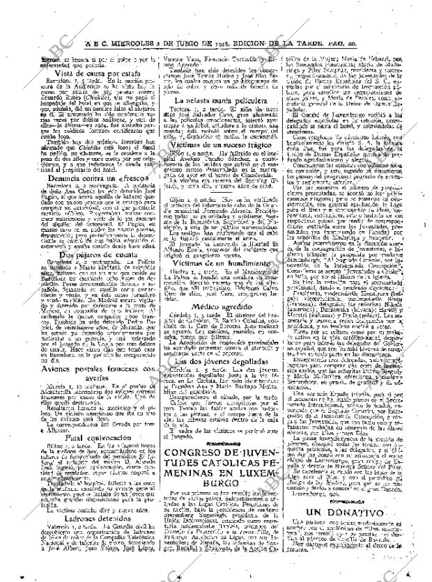 ABC MADRID 02-06-1926 página 20