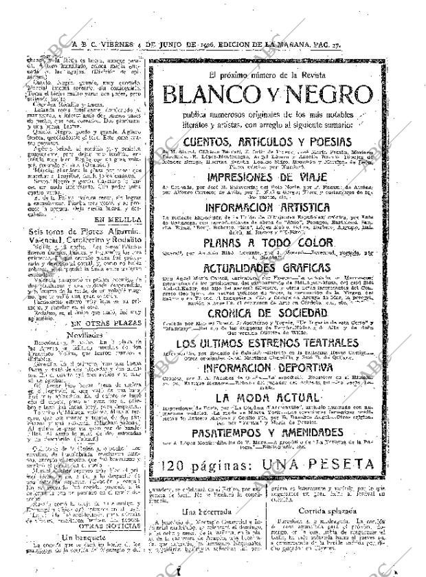 ABC MADRID 04-06-1926 página 17