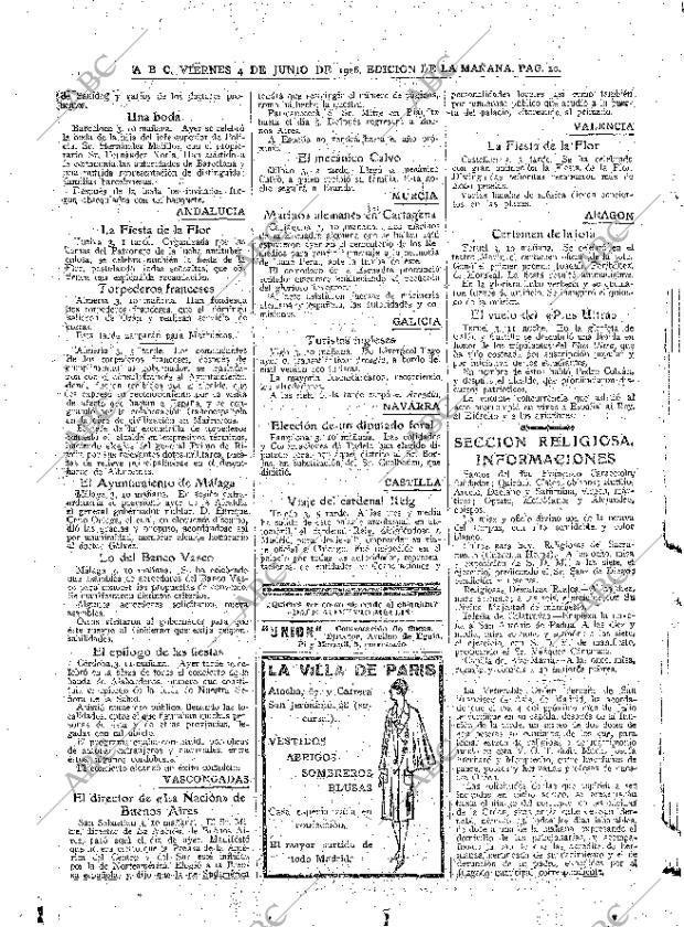 ABC MADRID 04-06-1926 página 20