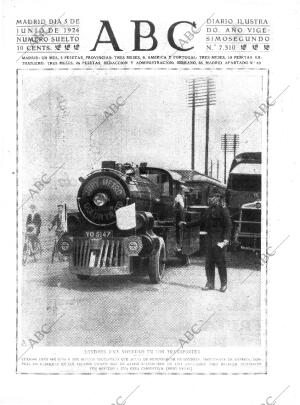 ABC MADRID 05-06-1926 página 1