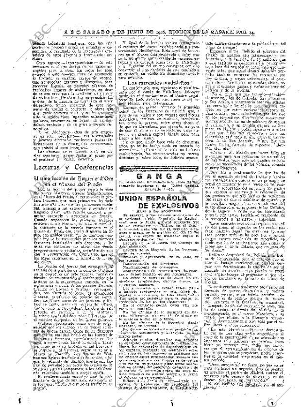 ABC MADRID 05-06-1926 página 14