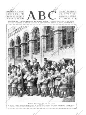 ABC MADRID 12-06-1926 página 1