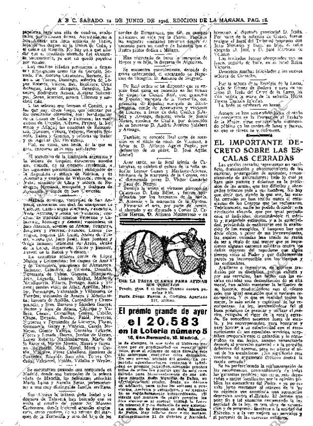 ABC MADRID 12-06-1926 página 18