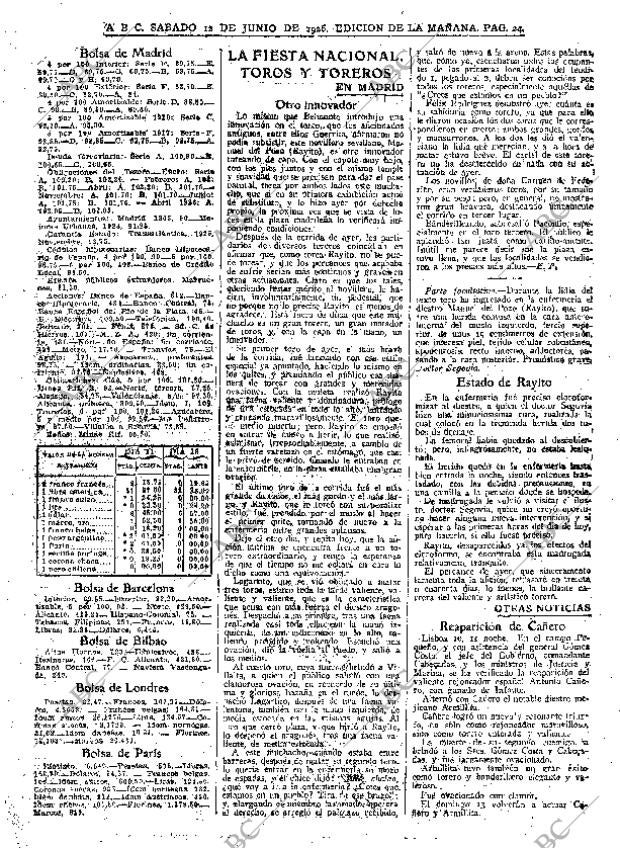 ABC MADRID 12-06-1926 página 24