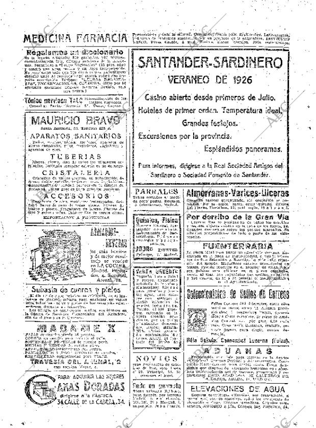 ABC MADRID 15-06-1926 página 36