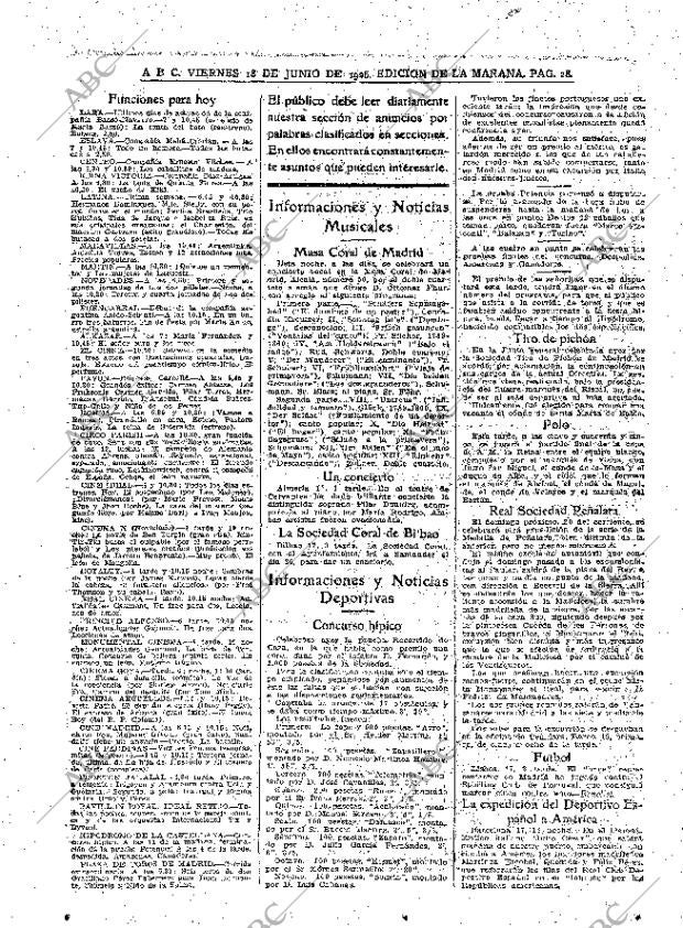 ABC MADRID 18-06-1926 página 28