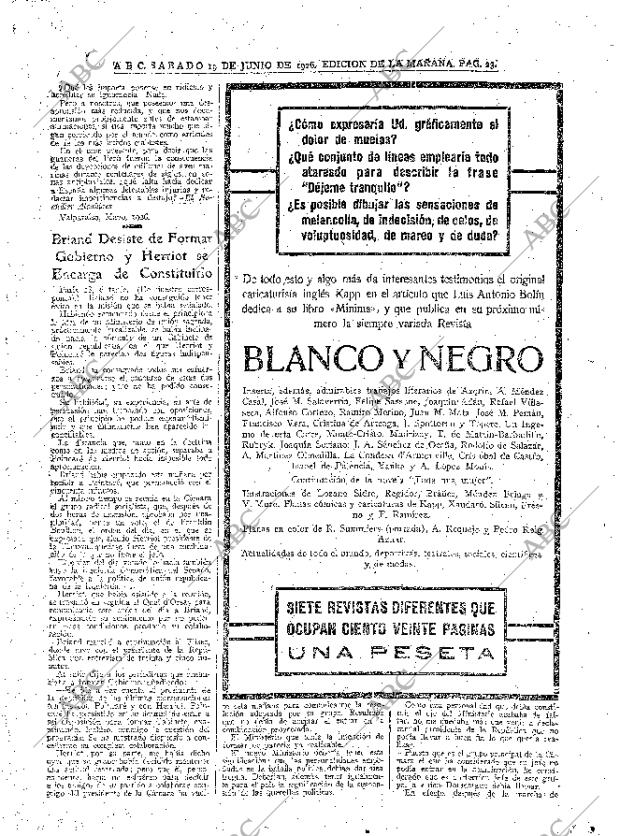 ABC MADRID 19-06-1926 página 23