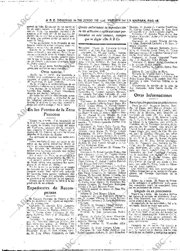 ABC MADRID 20-06-1926 página 18