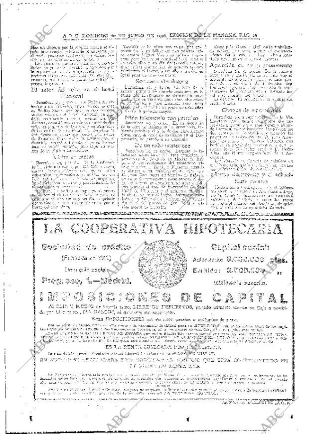 ABC MADRID 20-06-1926 página 28