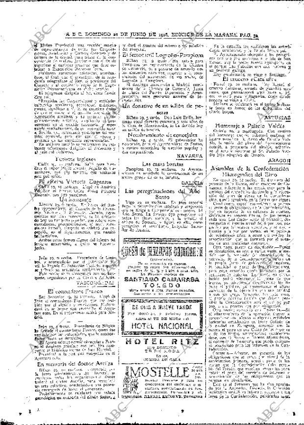 ABC MADRID 20-06-1926 página 32