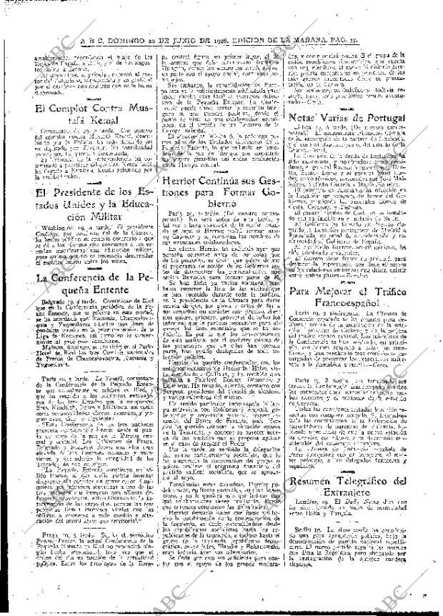 ABC MADRID 20-06-1926 página 37
