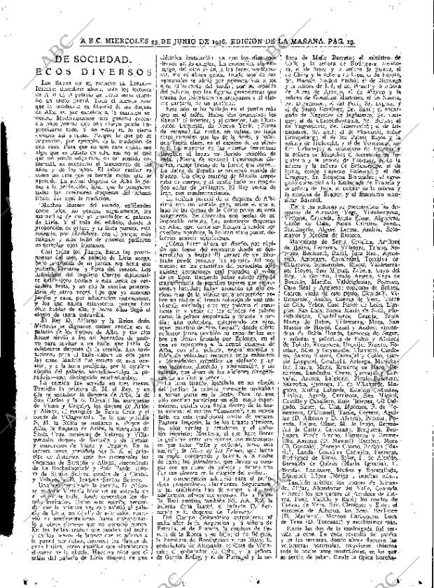 ABC MADRID 23-06-1926 página 19