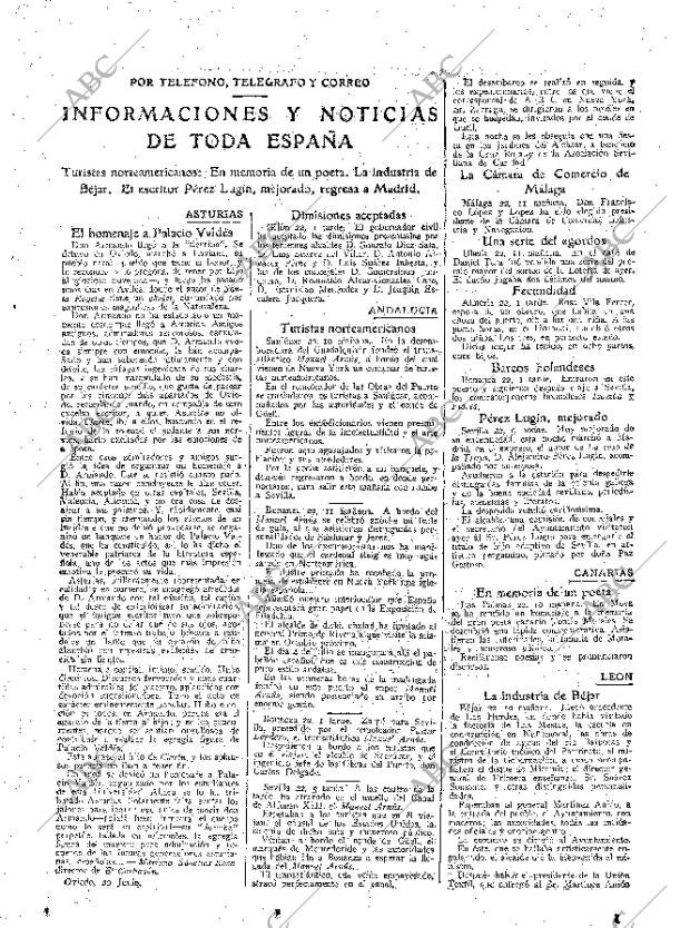 ABC MADRID 23-06-1926 página 21