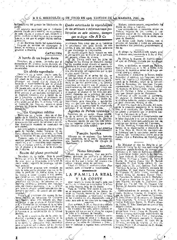 ABC MADRID 23-06-1926 página 22
