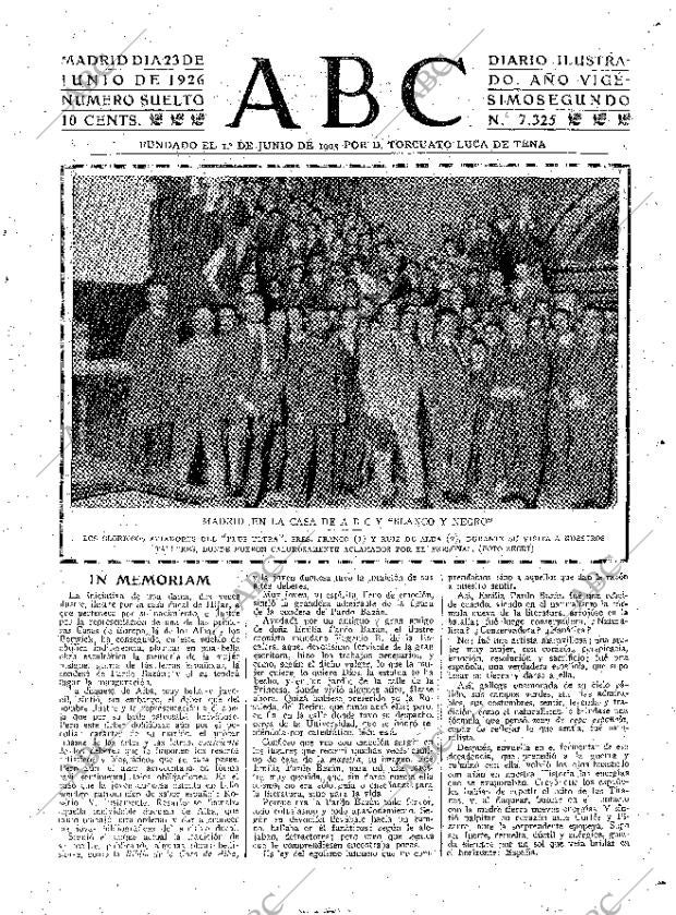 ABC MADRID 23-06-1926 página 3