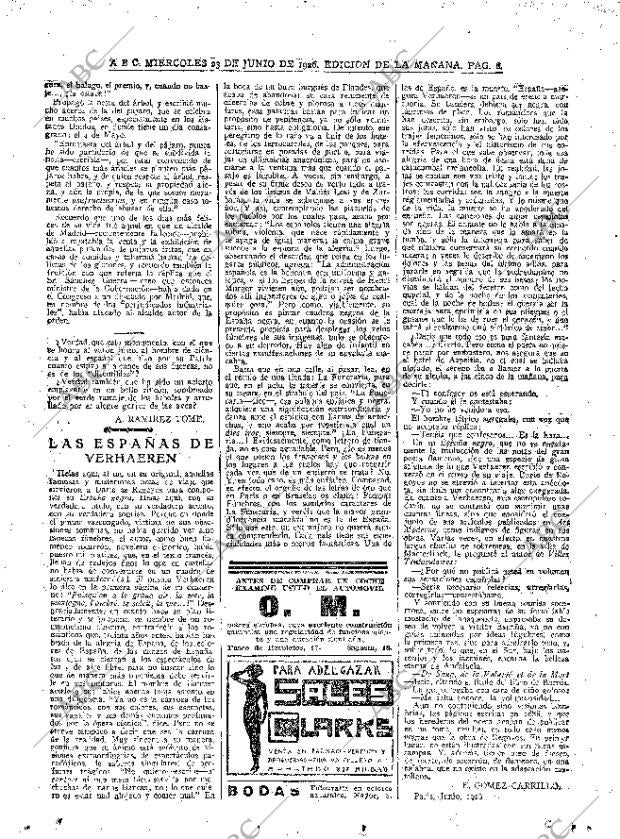 ABC MADRID 23-06-1926 página 8