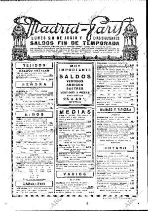ABC MADRID 27-06-1926 página 16