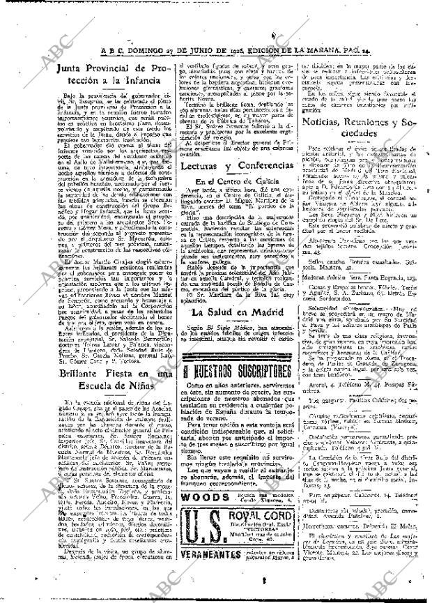 ABC MADRID 27-06-1926 página 24