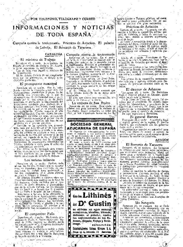 ABC MADRID 29-06-1926 página 25