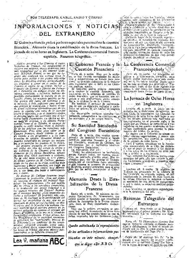 ABC MADRID 29-06-1926 página 31