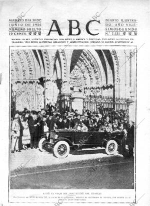 ABC MADRID 30-06-1926 página 1