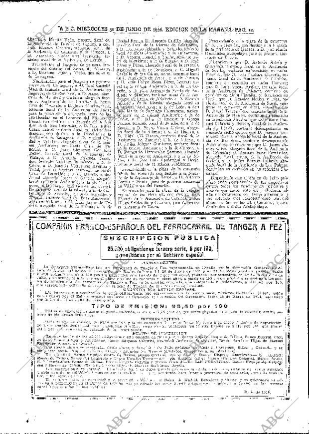 ABC MADRID 30-06-1926 página 12