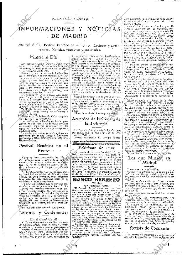 ABC MADRID 30-06-1926 página 15