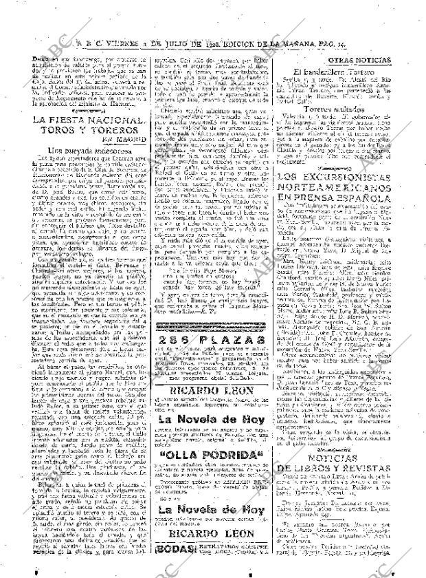 ABC MADRID 02-07-1926 página 14