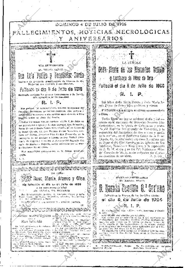 ABC MADRID 04-07-1926 página 41