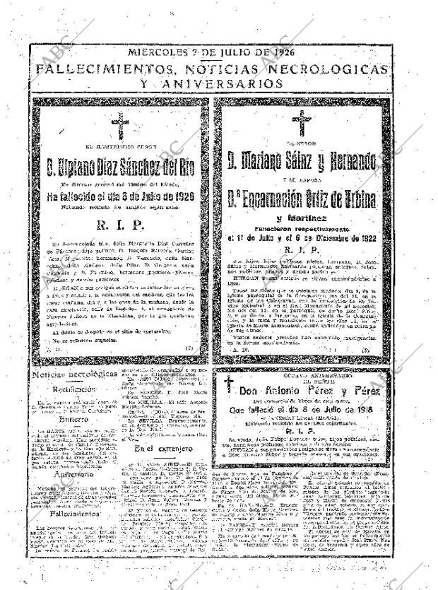 ABC MADRID 07-07-1926 página 29