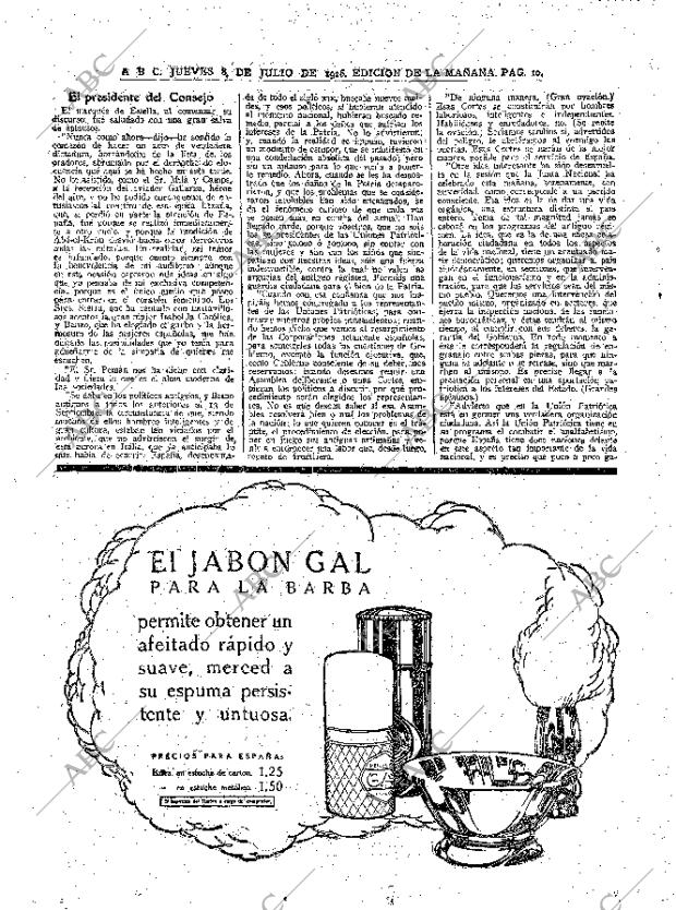 ABC MADRID 08-07-1926 página 10