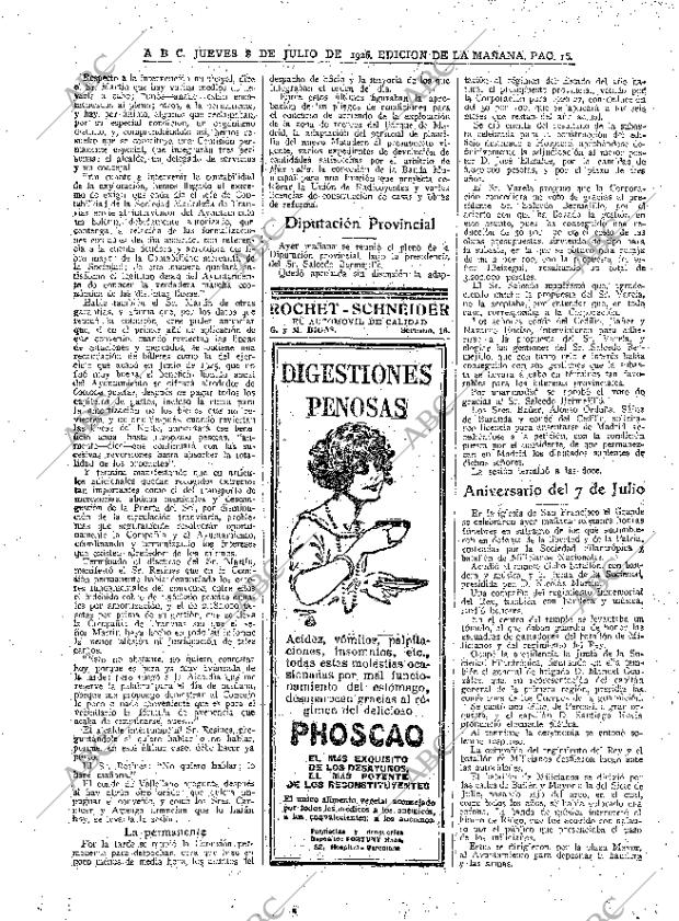 ABC MADRID 08-07-1926 página 16