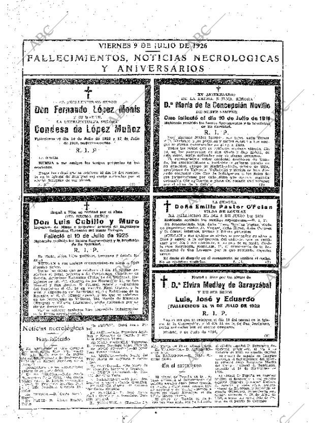 ABC MADRID 09-07-1926 página 27