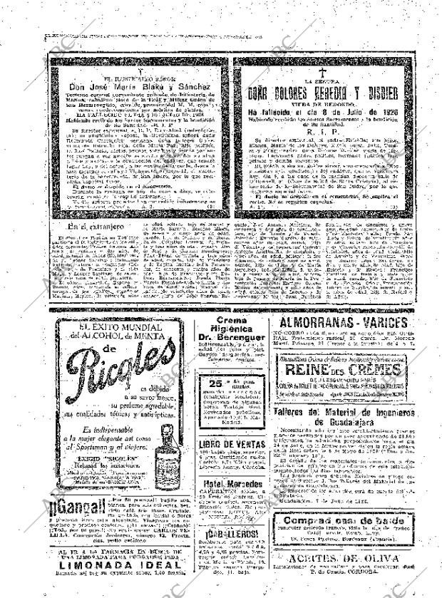 ABC MADRID 09-07-1926 página 28